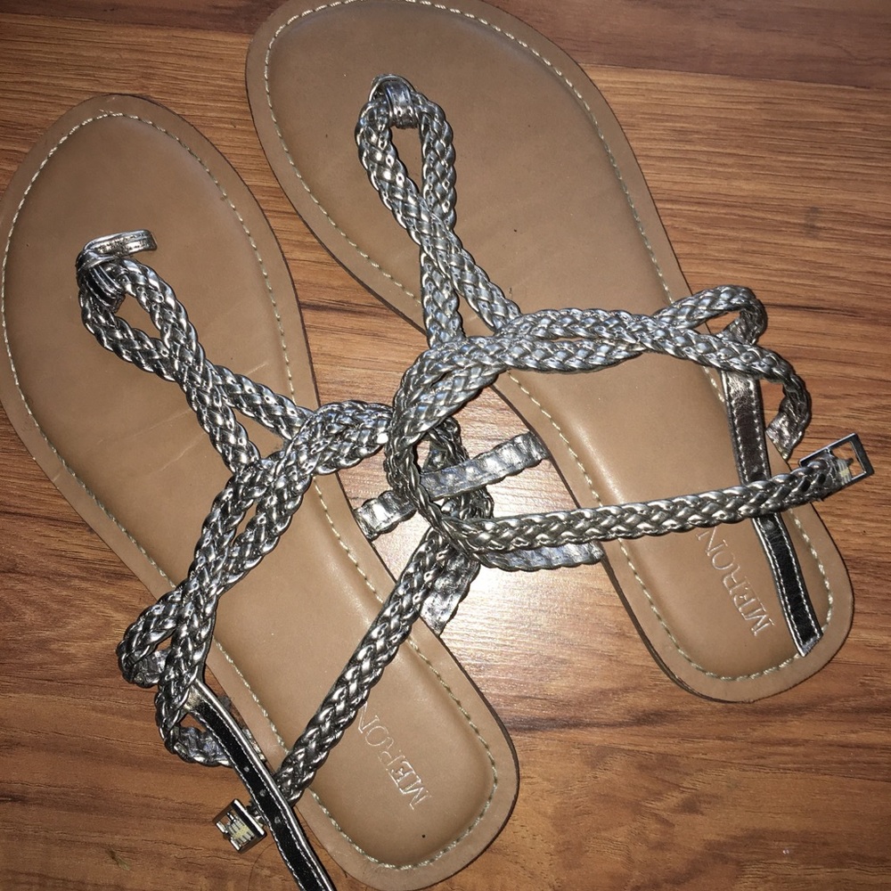 Womens Merona Braided Sandals